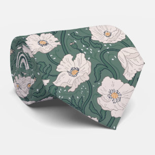 Art Nouveau William-Morris Patroon Stropdas