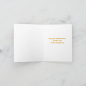 Art Nouveau William Morris Retro Kerst Kaart (Binnen)