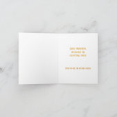 Art Nouveau William Morris Retro Kerst Kaart (Binnen)