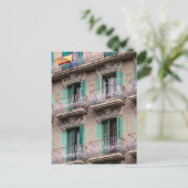 Art Nouveau Windows - Barcelona, Spanje Briefkaart (Staand voorkant)