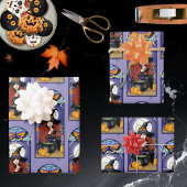 Art Nouveau Witch Inpakpapier Vel