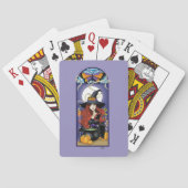 Art Nouveau Witch Pokerkaarten (Achterkant)
