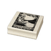  Art Nouveau Woman Ex Libris Sjabloon Rubberstempel (Stempel)