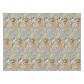 Art Nouveau Woman & Floral Pattern by Mucha Tafelkleed (Voorkant (Horizontaal))