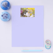 Art Nouveau Woman Flyer (Enkel)