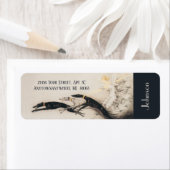 Art Nouveau Woman Greyhounds Louis Icart Etiket (Insitu)