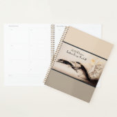 Art Nouveau Woman Greyhounds Louis Icart Planner (Display)