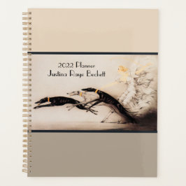 Art Nouveau Woman Greyhounds Louis Icart Planner