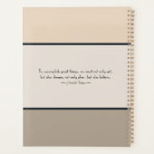 Art Nouveau Woman Greyhounds Louis Icart Planner (Achterkant)