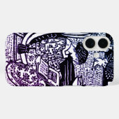 Art Nouveau Woman Leading Case-Mate iPhone Case (Achterkant (horizontaal))