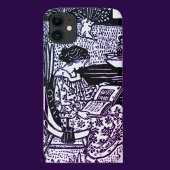 Art Nouveau Woman Leading Case-Mate iPhone Case