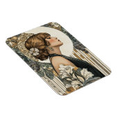 Art Nouveau Woman Magneet (Rechterzijde)