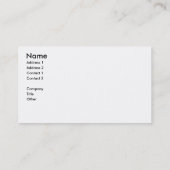 Art Nouveau Woman met Clematis Visitekaartje (Achterkant)