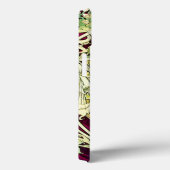 Art Nouveau Woman met Daisy Monogramed Case-Mate iPhone Case (Achterkant / Rechts)