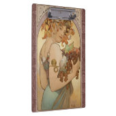 Art Nouveau Woman Mucha Beauful Klembord (Rechts)