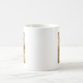 Art Nouveau Woman Mucha Beauful Koffiemok (Center)