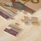 Art Nouveau Woman Mucha Beauful Legpuzzel (Zijkant)