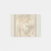 Art Nouveau Woman Mucha Beauful Post-it® Notes (Voorkant)
