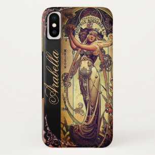 Art nouveau women elegant advertence hingre Case-Mate iPhone case