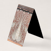 Art Nouveau wood werk, mooi origineel, belle e Visitekaartje (Voorkant)