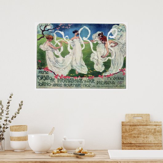 Art Nouveau World Arts Exposition Advertisement Poster (Keuken)