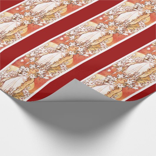 Art Nouveau Wrapping Paper Cadeaupapier (Hoek)