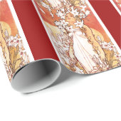 Art Nouveau Wrapping Paper Cadeaupapier (Rol Hoek)