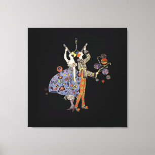  Art Nouveau WW1-feestdag Canvas Afdruk