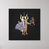 Art Nouveau WW1 Feestviering Canvas Afdruk (Voorkant)