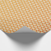 Art Nouveau yellow Jonquil floral wallpaper damask Cadeaupapier (Hoek)