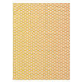 Art Nouveau yellow Jonquil floral wallpaper damask Tafelkleed (Voorkant)