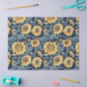 Art Nouveau Zonnebloemen – 10 lb, 17 "x23" Tissuepapier (Craft)