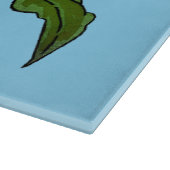 Art Nouveau Zonnebloemen Snijplank (Hoek)