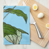 Art Nouveau Zonnebloemen Theedoek (Quarter Fold)