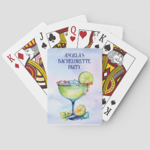 Art Nouveau Zwarte Beer  Pokerkaarten