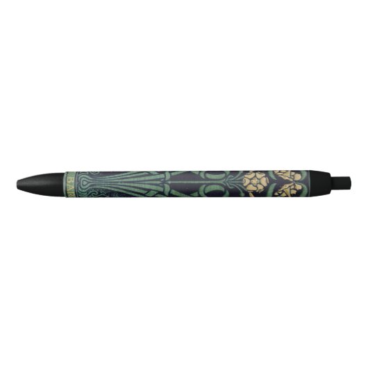 Art Nouveau Zwarte Inkt Pen (Voorkant)