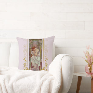 Art Noveau Alphonse Mucha Nachtrust Kussen