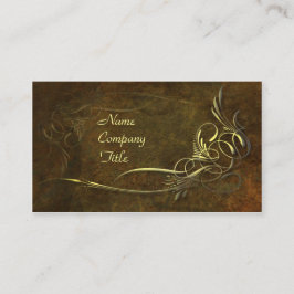 Art Noveau Elegance Visitekaartje