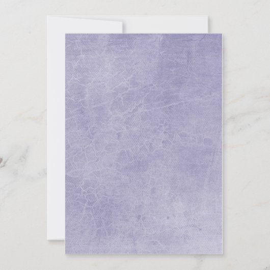 Art Noveau Gold en Blue Kaart (Achterkant)