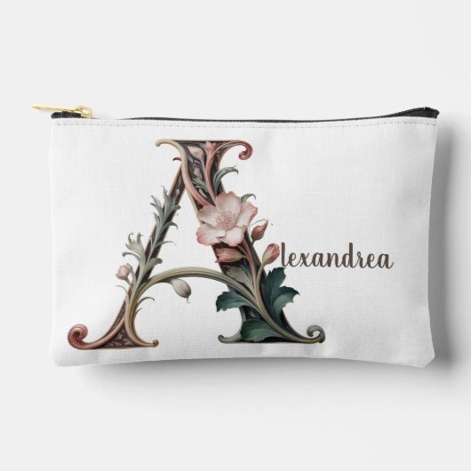 Art Nuevo Waterverf Letter A Accessoires Tas (Voorkant)