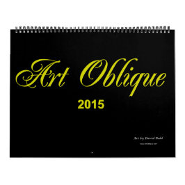 Art Oblique 2015 Agenda Kalender