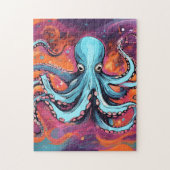 Art Octopus Droom Legpuzzel (Verticaal)
