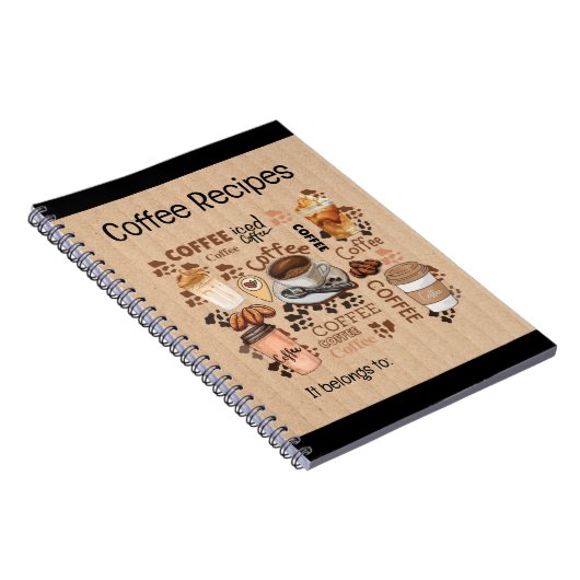 ART OF COFFEE NOTEBOOK NOTITIEBOEK (Rechterzijde)