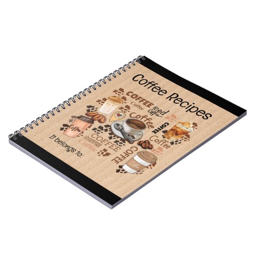 ART OF COFFEE NOTEBOOK NOTITIEBOEK (Linkerzijde)