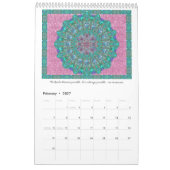 Art of Kindness Mandala Agenda 2016 Kalender (Feb 2027)