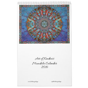 Art of Kindness Mandala Agenda 2016 Kalender