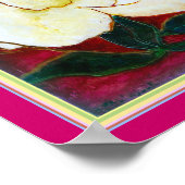 ART-ON-CANVAS: Magnolia Heat.12"x12" Poster (Hoek)