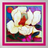 ART-ON-CANVAS: Magnolia Heat.12"x12" Poster (Voorkant)