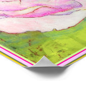 ART-ON-CANVAS: Pony Pink 12 x12" Poster (Hoek)