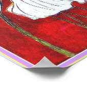 ART-ON-CANVAS: 'White Night Anemone' 15 x15 inch Poster (Hoek)